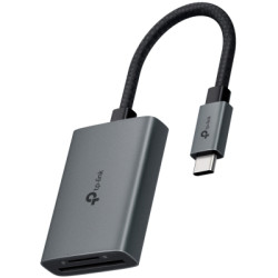 Зчитувач флеш-карт TP-Link USB-C SD + TF silver (UA430C)