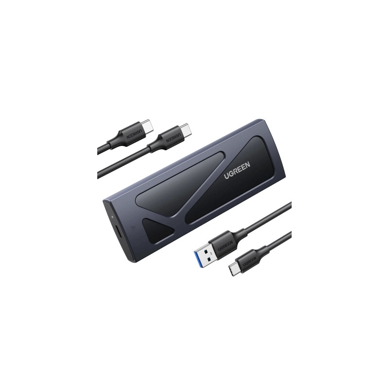 Кишеня зовнішня Ugreen CM578 M.2NVME Hard Drive Enclosure 10Gbps Black (15512)