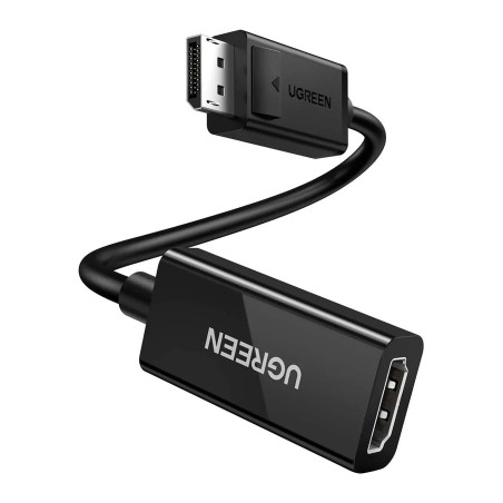 Перехідник Display Port M to HDMI F 4K60Hz black Ugreen (70694)