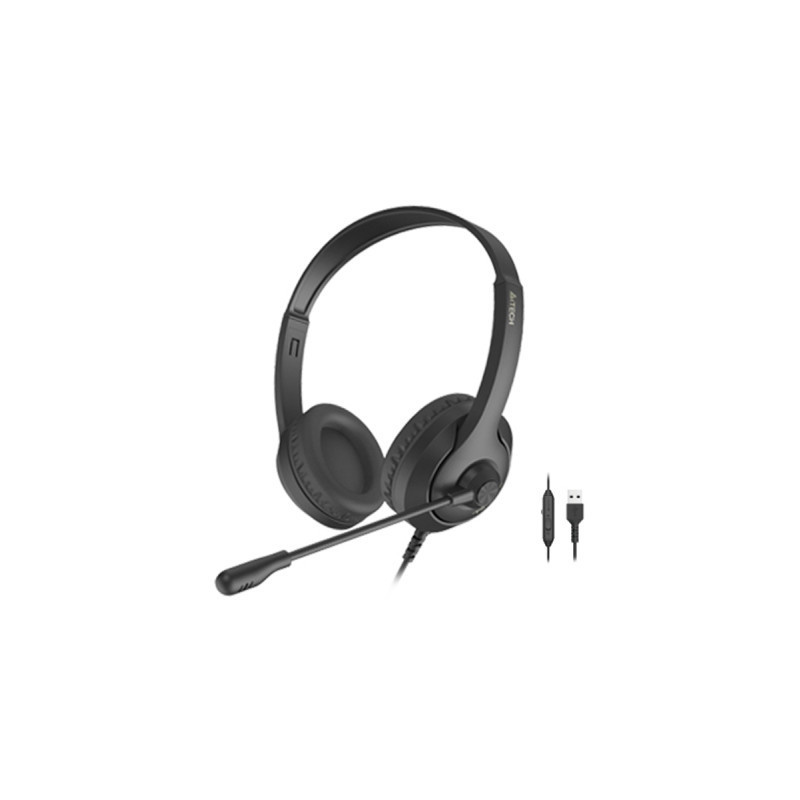 Навушники A4Tech FH100U Stone Black (4711421976978)