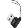 Перехідник USB 2.0 AM to USB-C F black Ugreen (50568)