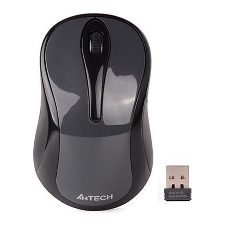 Мишка A4Tech G3-280NS Silent Wireless Glossy Grey (4711421951005)