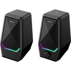 Акустична система Havit SK768 USB RGB Black (6939119042585)