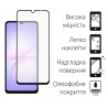 Чохол до мобільного телефона Dengos Carbon Kit for Samsung Galaxy A07 case + glass Black (DG-KM-162)
