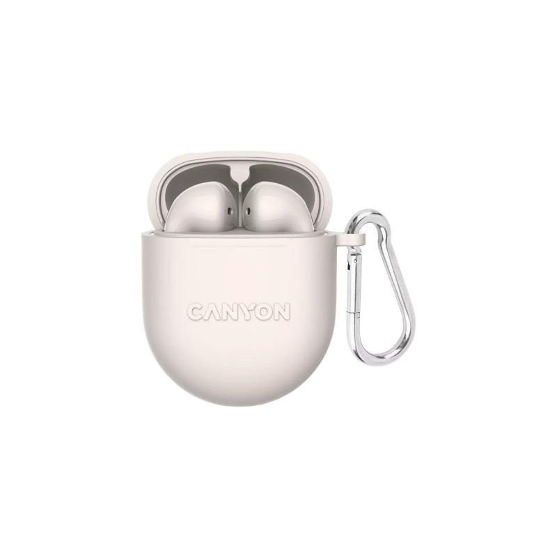 Навушники Canyon TWS-6 Beige (CNS-TWS6BE)