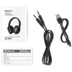 Навушники REAL-EL GD-820 Black (EL124100051)