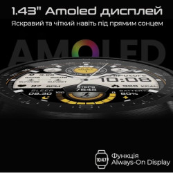 Смарт-годинник HiFuture mix 3 black (mix3.black)