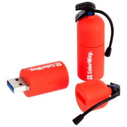 USB флеш накопичувач ColorWay Fire 32 GB USB 3.0 Red (CW-USBFE32)