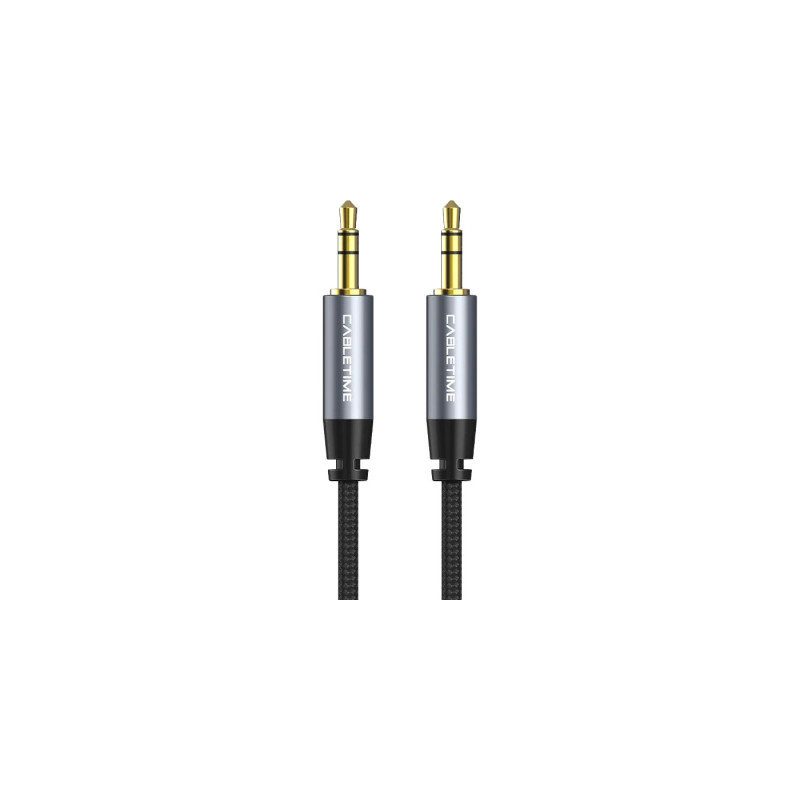 Кабель мультимедійний 3.5mm M to 3.5mm M 1.8m Cabletime (CA915262)