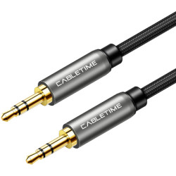 Кабель мультимедійний 3.5mm M to 3.5mm M 1.8m Cabletime (CA915262)