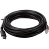 Дата кабель USB AM to RJ45 Ethernet 7.5m CAT6 UTP PowerPlant (CA915019)