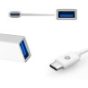 Перехідник USB3.1 Type-C to USB (OTG) 0.15m white HP (DHC-TC105)