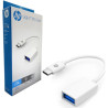 Перехідник USB3.1 Type-C to USB (OTG) 0.15m white HP (DHC-TC105)