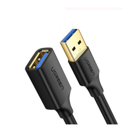 Дата кабель USB 3.0 AM/AF 2.0m US129 Black Ugreen (10373)