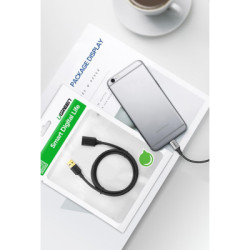 Дата кабель USB 3.0 AM/AF 2.0m US129 Black Ugreen (10373)