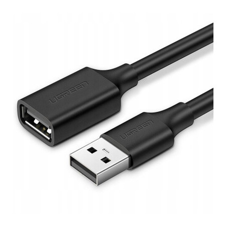 Дата кабель USB 2.0 AM/AF 3.0m US103 Black Ugreen (10317)