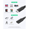 Дата кабель USB-C to USB-C 1.0m USB 3.1Gen2 100W US353 Black Ugreen (10387)