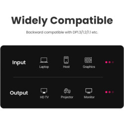 Кабель мультимедійний DisplayPort M to DisplayPort M 3.0m V1.4 Ugreen (80393)
