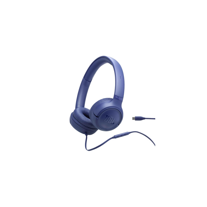Навушники JBL Tune 530C USB-C Blue (JBLT530CBLU)
