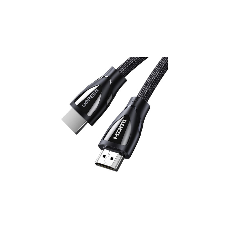 Кабель мультимедійний HDMI M to HDMI M 1.0m V2.1 Ugreen (80401)