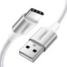 Дата кабель USB 2.0 AM to USB-C 3.0m 3.0A 18W US288 White Ugreen (60409)