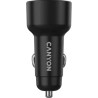 Зарядний пристрій Canyon 1xUSB + 1xUSB-C PD48W black (CNE-CCABR3AC)