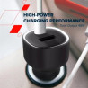 Зарядний пристрій Canyon 1xUSB + 1xUSB-C PD48W black (CNE-CCABR3AC)