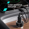 Зарядний пристрій Canyon 1xUSB + 1xUSB-C PD48W black (CNE-CCABR3AC)
