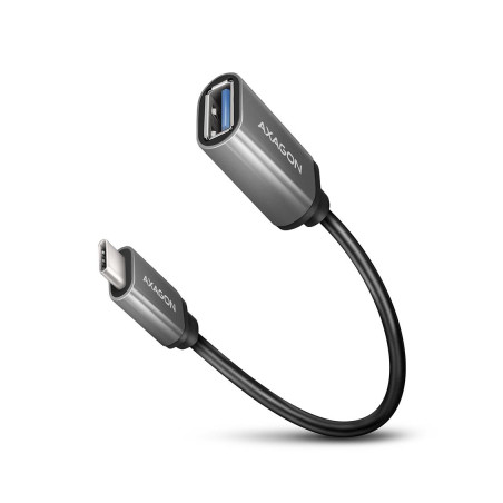 Перехідник OTG USB 3.0 AF to USB-C 0.2m gray AXAGON (RUCM-AFAC)