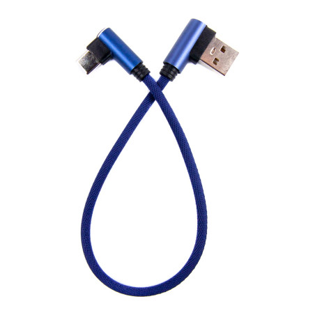 Дата кабель USB 2.0 AM to USB-C 0.25m blue Dengos (NTK-TC-UG-SHRT-SET-BLUE)