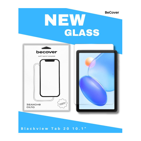 Скло захисне BeCover Blackview Tab 20 10.1" (714606)