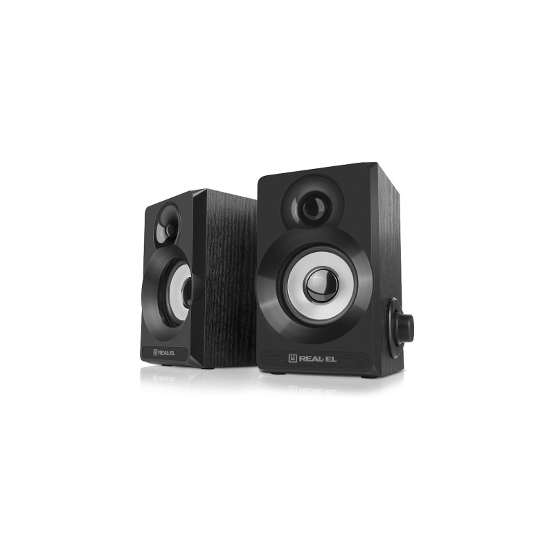 Акустична система REAL-EL S-200 USB Black (EL121200008)