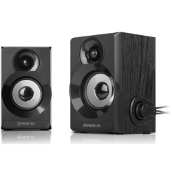 Акустична система REAL-EL S-200 USB Black (EL121200008)