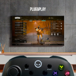 Геймпад Lorgar TRIX-510 PC iOS13 Android PS3 Bluetooth Black (LRG-GP510)