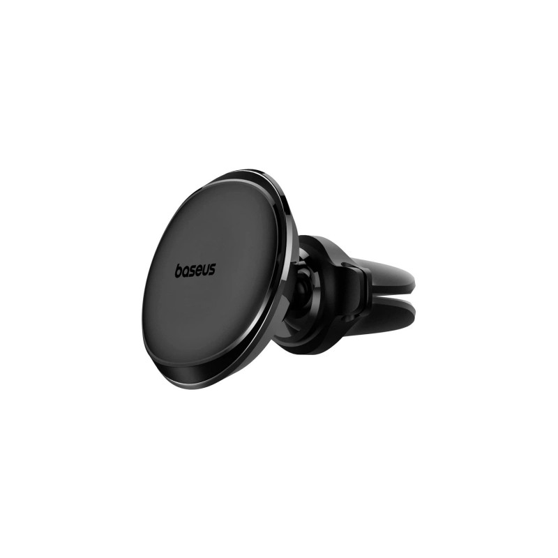 Універсальний автотримач Baseus Magnetic Car Mount Phone Holder with Cable Clip Air Vent Version Cluster Black (C40141201113-00)
