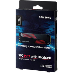 Накопичувач SSD M.2 2280 1TB 990 PRO with Heatsink Samsung (MZ-V9P1T0CW)