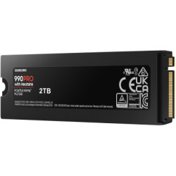 Накопичувач SSD M.2 2280 2TB 990 PRO with Heatsink Samsung (MZ-V9P2T0CW)
