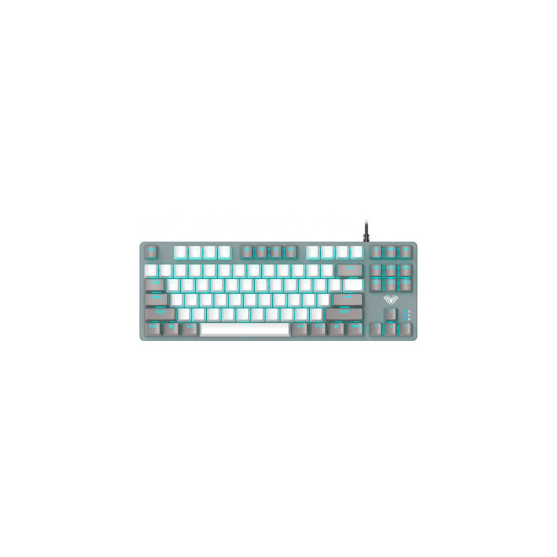 Клавіатура Aula F3287 Keycap KRGD Blue USB UA Grey/White (6948391240954)