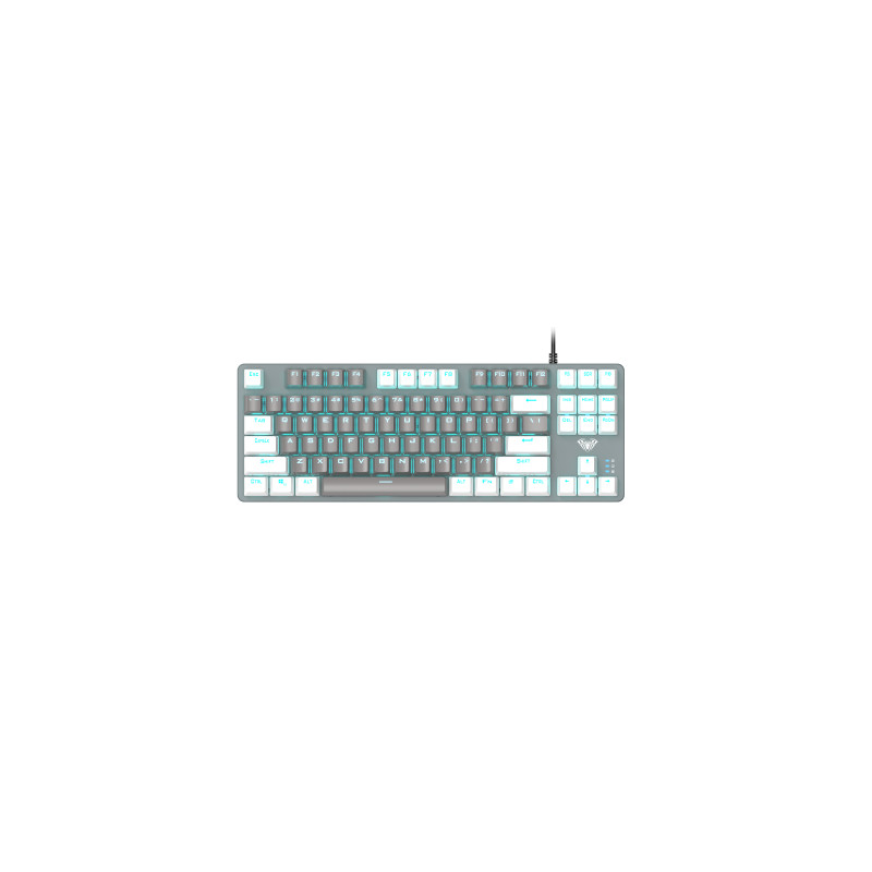 Клавіатура Aula F3287 Keycap KRGD Blue USB UA White/Grey (6948391240688)