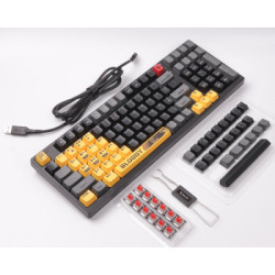 Клавіатура A4Tech Bloody S98 RGB BLMS Red Switch USB Sports Lime (4711421000406)