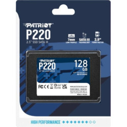 Накопичувач SSD 2.5" 128GB P220 Patriot (P220S128G25)