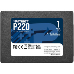 Накопичувач SSD 2.5" 1TB P220 Patriot (P220S1TB25)