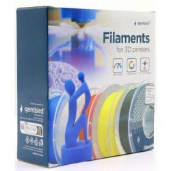 Пластик для 3D-принтера Gembird ABS High Speed, 1.75 мм, 1kg, red (3DP-ABS1.75HY-01-R)