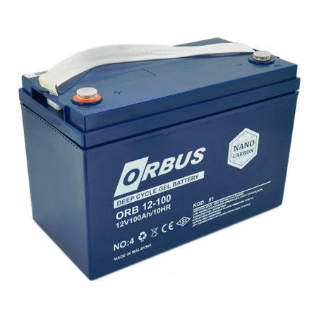 Батарея до ДБЖ Orbus CG12100 GEL 12V 100 Ah (CG12100)