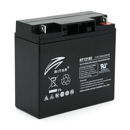 Батарея до ДБЖ Ritar RT12180BL5, 12V 18.0Ah (RT12180BL5)