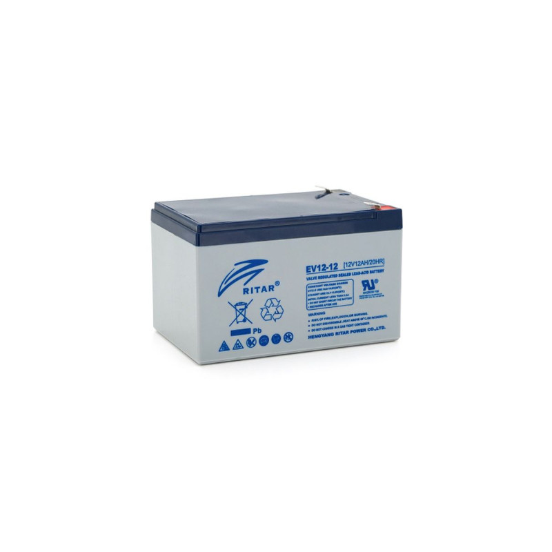 Батарея до ДБЖ Ritar EV12-12, 12V 12Ah (EV12-12)