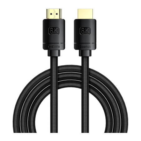 Кабель мультимедійний HDMI to HDMI 1.0m V2.1 Baseus (CAKGQ-J01)