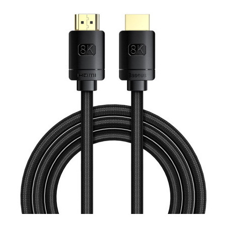 Кабель мультимедійний HDMI to HDMI 3.0m V2.1 Baseus (CAKGQ-L01)
