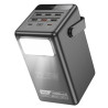 Батарея універсальна HOCO 100000mAh Endure 22.5W PD, QC, LED Lamp, Black (DB03 / 714721)