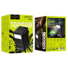Батарея універсальна HOCO 100000mAh Endure 22.5W PD, QC, LED Lamp, Black (DB03 / 714721)